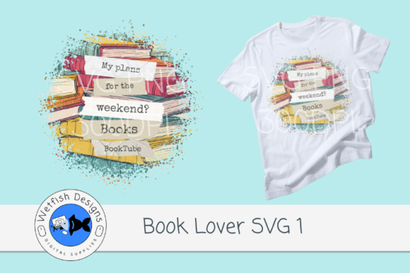Book Lover SVG PNG Craft Graphic 1 Review