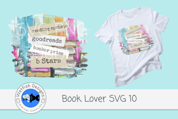 Book Lover SVG PNG Craft Graphic 10 Review