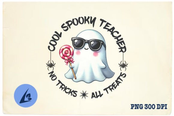 Cool Spooky Teacher Sublimation PNG Review