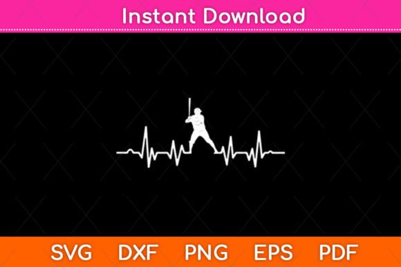 Funny Heartbeat Baseball Player SVG: An Embroidery Review