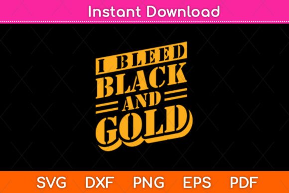 I Bleed Black and Gold SVG: An Embroidery Review