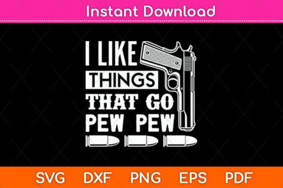 I Like Things That Go Pew Pew SVG: A Stitch Review