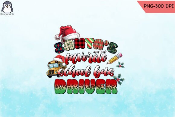 Santa's Favorite School Bus Driver PNG Review