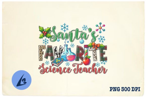 Santa's Favorite Science Teacher PNG: An Embroidery Review