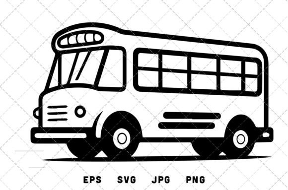 School Bus Vector Graphics: An Embroidery Review