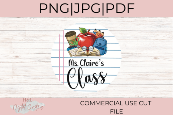 Teacher Class Sign PNG: An Embroidery Designer’s Review