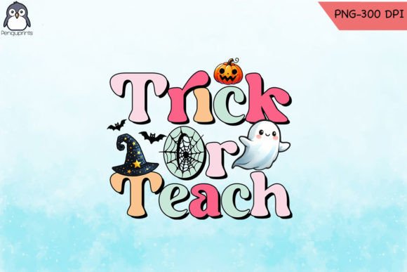 Trick or Teach Teacher Halloween PNG Review