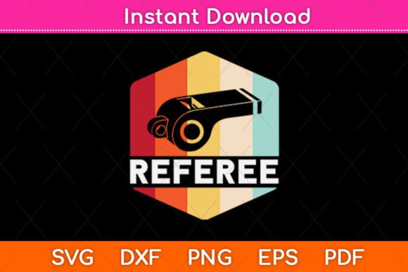Vintage Retro Referee SVG: An Embroidery Review