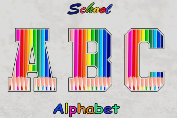 Wood Color School Alphabet Letters Review
