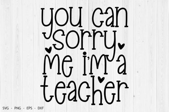 You Can Sorry Me I'm a Teacher: Design Review